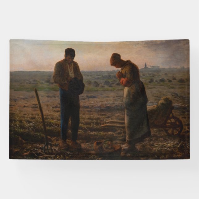 Lona Jean-Francois Millet - The Angelus (Horizontal)