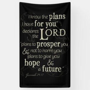 Lona Jeremías 29:11 Biblia Motivadora Verse