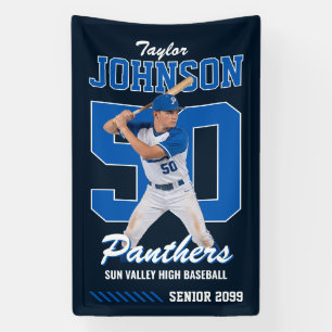 Lona Jersey Número Foto Personalizada Deportes Jugador