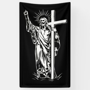 Lona Jesucristo y la cruz
