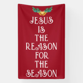LONA JESÚS ES LA RAZÓN POR LA QUE LOS NAVIDADES TIENEN 