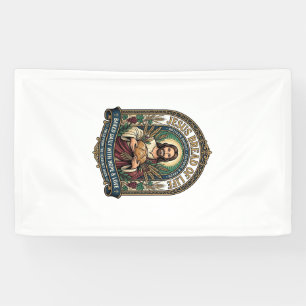Lona Jesús Pan De Vida Jesús Pan Vida Panadería Cristo