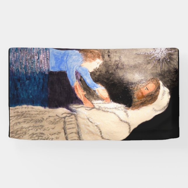 Lona Jesús salva (Horizontal)