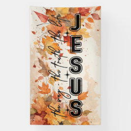 Lona Jesus the Way the Truth the Life Autumn Design