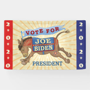 Lona Joe Biden para el burro 2020 de presidente