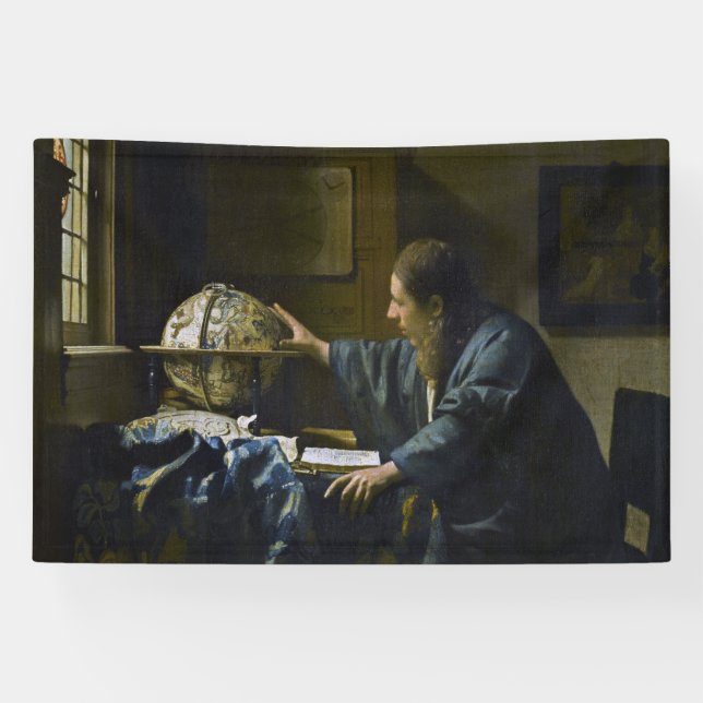Lona Johannes Vermeer - El astrónomo (Horizontal)