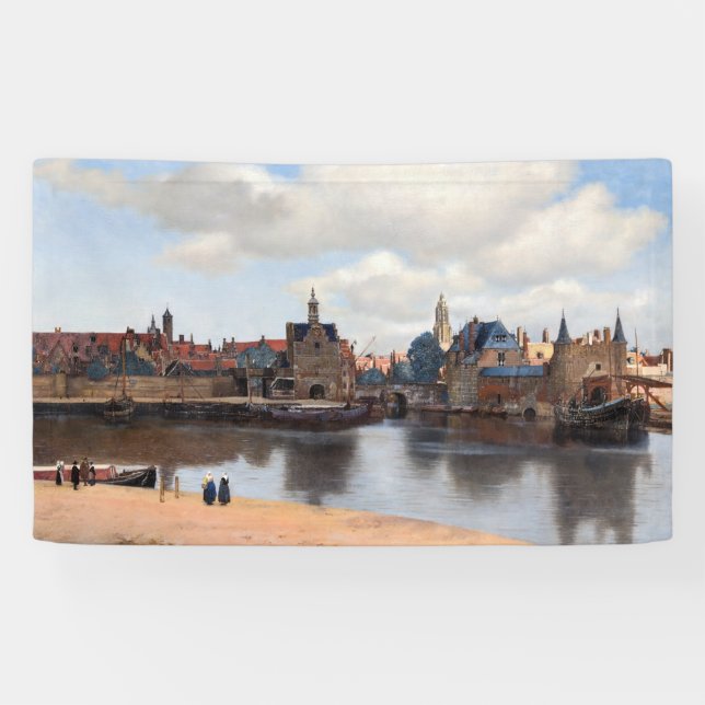 Lona Johannes Vermeer - Vista de Delft (Horizontal)