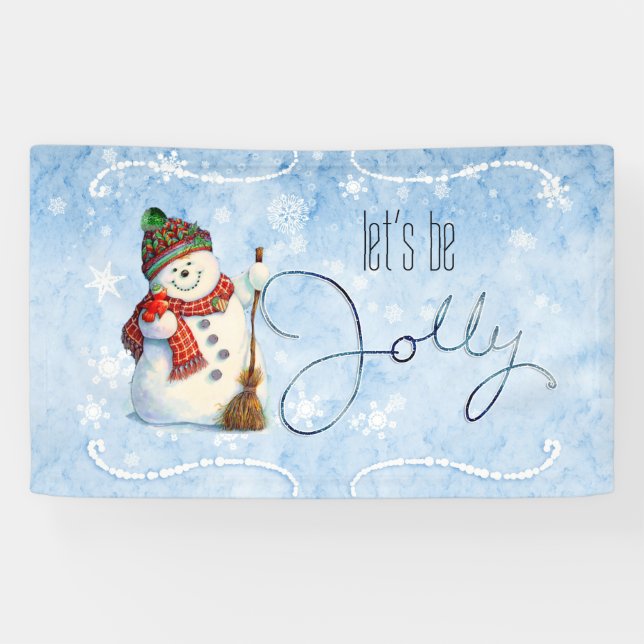 Lona Jolly Snowman ID841 (Horizontal)
