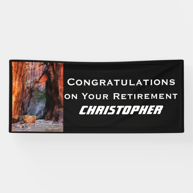 Lona Jubilación: el Jumbo Zion Utah, estrecho (Horizontal)