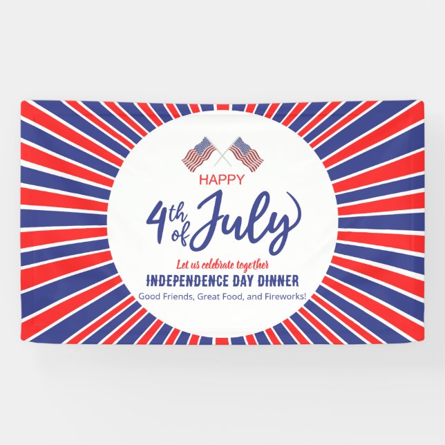 Lona Jubileo Patriótico Radiante (Horizontal)