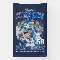 Jugador de béisbol foto personalizada botín retro 