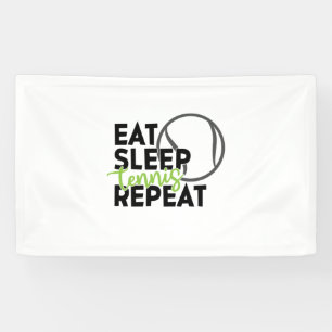 Lona Jugador de Tenis Comer Dormir Tenis Repetir