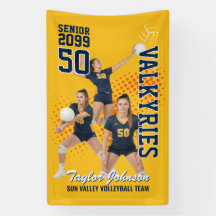 Jugador de Voleibol Senior Foto Personalizada Depo