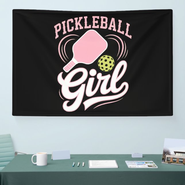 Lona Jugadora de Pickleball Chica (Feria)