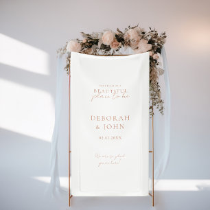 Lona ¡Juntos es un hermoso lugar para estar! Elegante,
