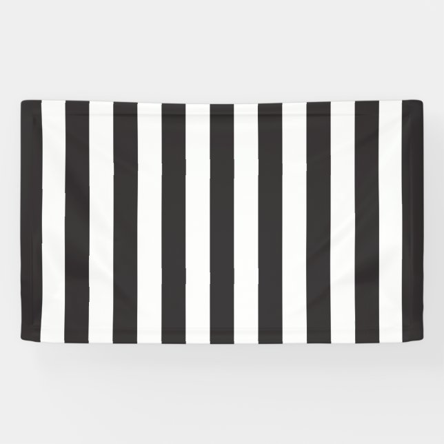 Lona Juventus Torino striping club de fútbol Italia neg (Horizontal)