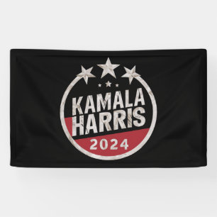 Lona Kamala Harris 2024 Para Presidente Retro Elección