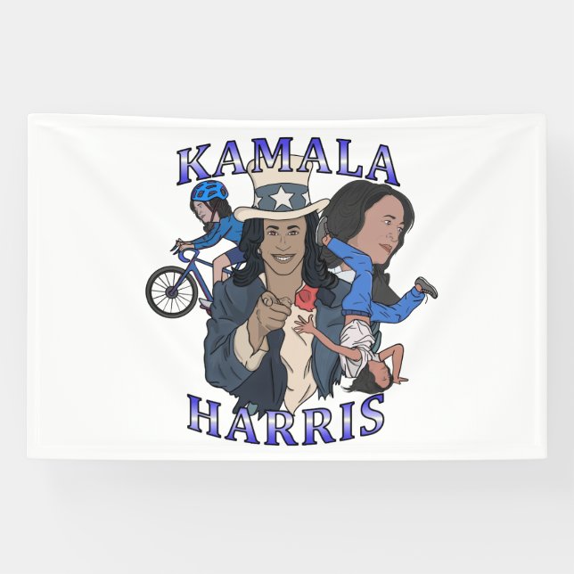 Lona Kamala Harris Bootleg Rap Style (Horizontal)