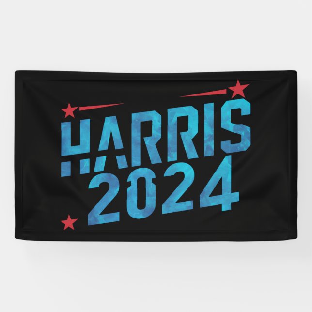 Lona Kamala Harris Clásico 2024 (Horizontal)