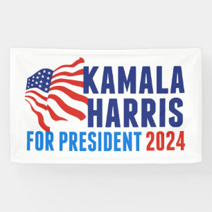 Lona Kamala Harris por las elecciones presidenciales de