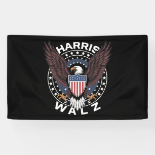 Lona Kamala Harris Tim Walz Vals 2024 Elección