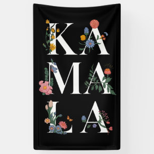 Lona Kamala Harris Votación Botánica Floral 2024 Votant