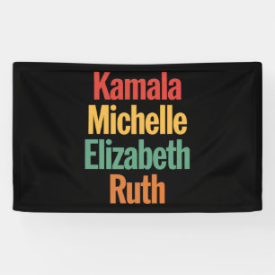 Lona Kamala Michelle Elizabeth Ruth Feminista Política