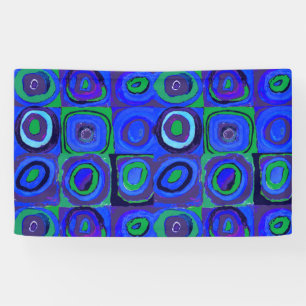 Lona Kandinsky Farbstudie Quadrate Blue Squares