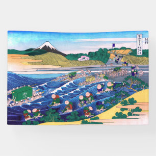 Lona Katsushika Hokusai - Fuji de Kanaya en Tokaido