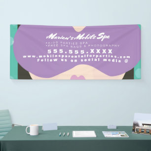 Lona Kids Spa Fiesta de negocios alquilar autobús móvil