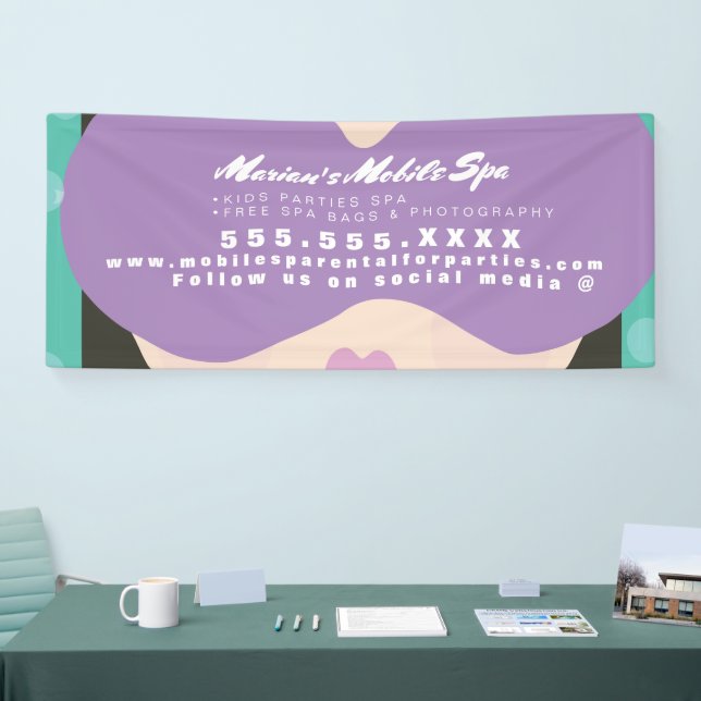 Lona Kids Spa Fiesta de negocios alquilar autobús móvil (Feria)