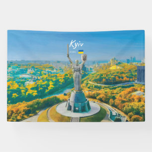 Lona Kiev, Ucrania - Monumento a la Madre Ucrania