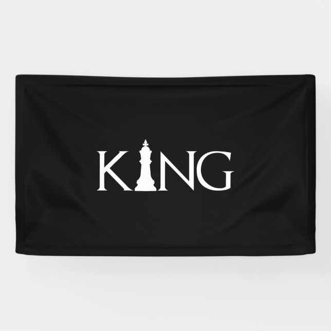 Lona King Chess Piece Halloween Disfraces de ajedrez Lo (Horizontal)