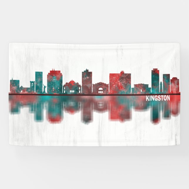 Lona Kingston Jamaica Skyline (Horizontal)