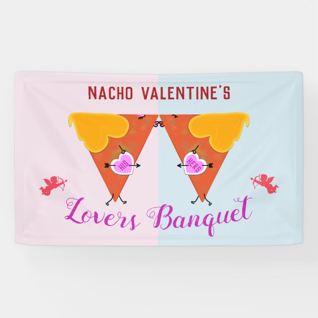 Lona Kissing Nacho Valentine (Horizontal)