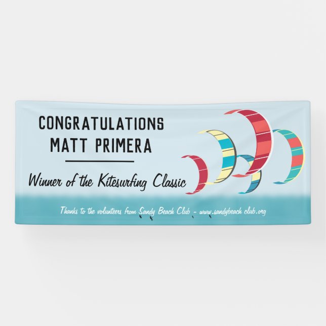 Lona Kite Surfing (Horizontal)