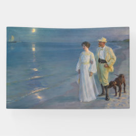Lona Kroyer - El artista y su esposa en la playa