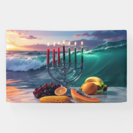 LONA KWANZAA - 7 NOCHES - KINARA