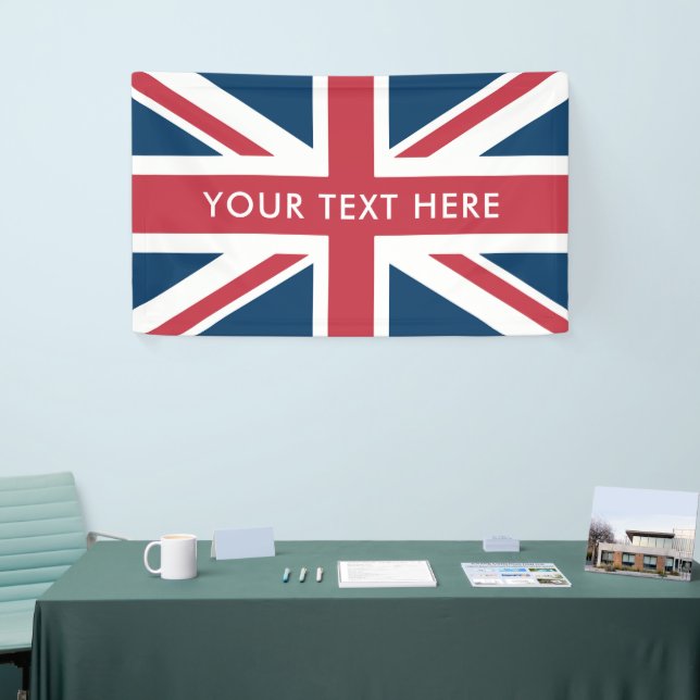 Lona La bandera británica Union Jack (Feria)