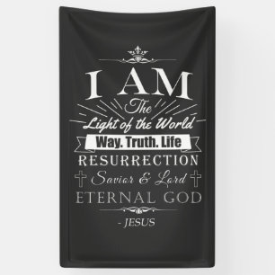 Lona La Biblia Cristiana Asombrosa Reivindica de Jesús
