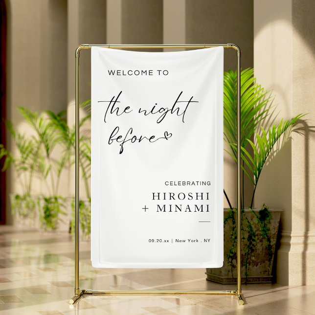 Lona La Bienvenida A La Noche Anterior (Subido por el creador)