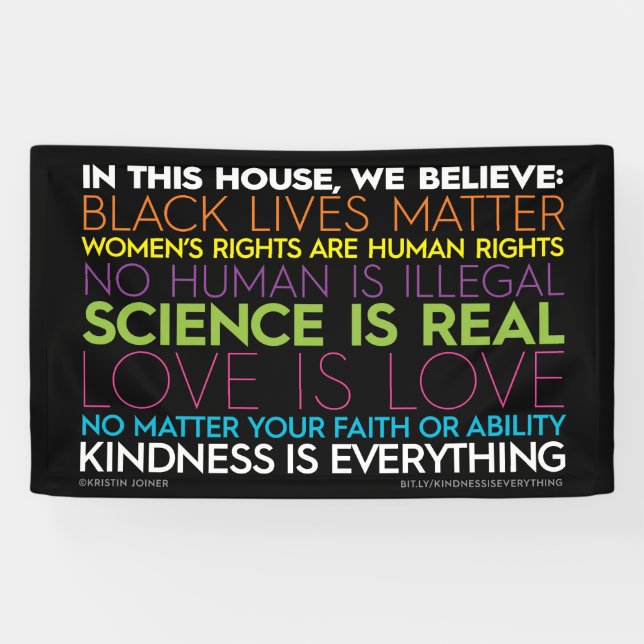 Lona La bondad es todo cartel (Horizontal)