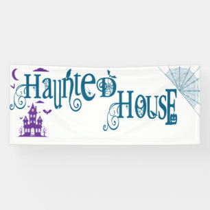 Lona La casa embrujada de Fun Halloween