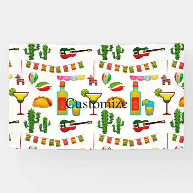 Lona La celebración de Cinco de Mayo Thunder_Cove (Horizontal)