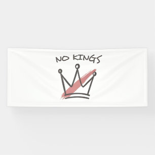 Lona La democracia no tiene estatus de Rey Libertad par