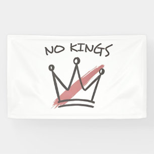 Lona La democracia no tiene estatus de Rey Libertad par