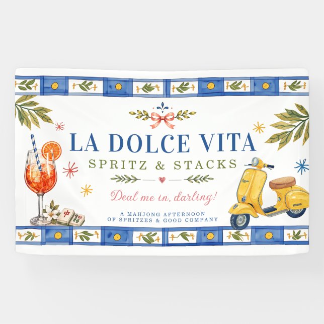 Lona La Dolce Vita Spritz & Stacks (Horizontal)