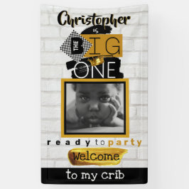 Lona La gran foto de cumpleaños del hip hop retro