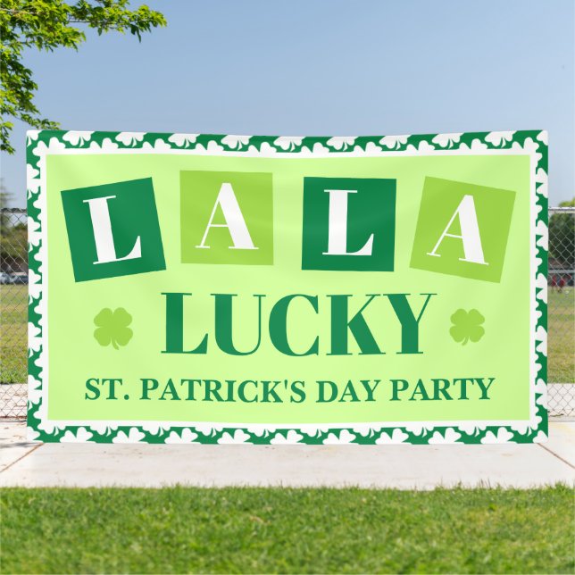 Lona La La Lucky St. Patrick’s Day (Afuera)