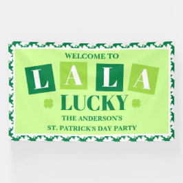 Lona La La Lucky St. Patrick’s Day Party Welcome